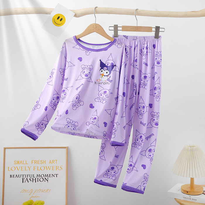 女童长袖睡衣春秋衣服三丽鸥可爱超萌美乐蒂儿童空调服薄款家居服,淘宝优惠券,粉丝福利购,淘宝优惠卷