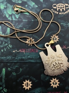 SAMPLE样品原创 欧文山神之眼系列项链挂坠 11号德鲁大叔周边