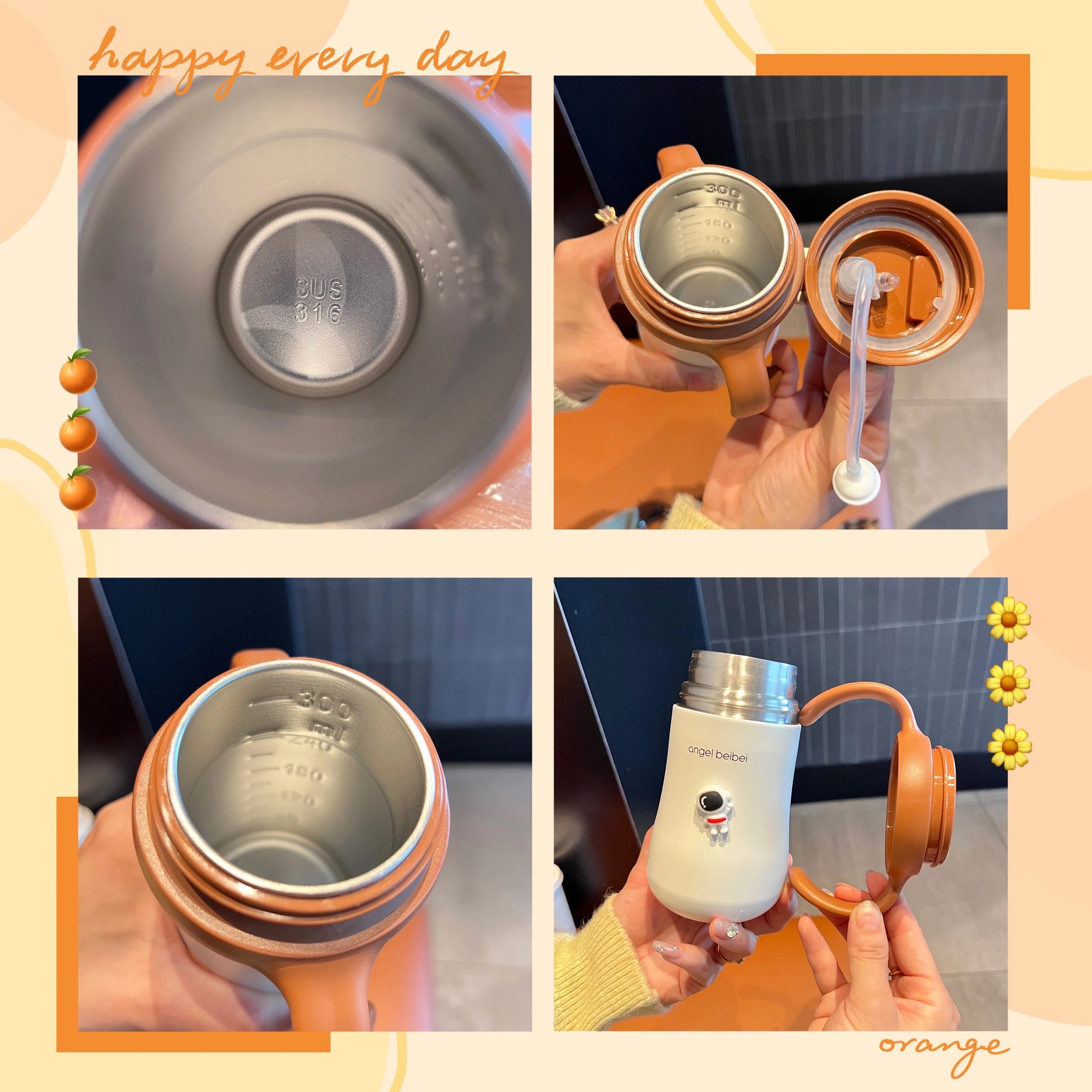 儿童保温杯小月龄一岁宝宝婴儿水杯喝水杯婴幼儿吸管奶瓶2岁以上,淘宝优惠券,粉丝福利购,淘宝优惠卷