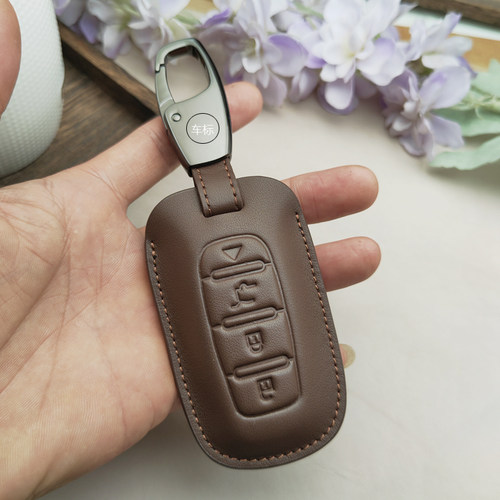 适用后配改装KD智能卡子机遥控包MAX车钥匙套ZA27克莱斯勒款扣皮 - 图3