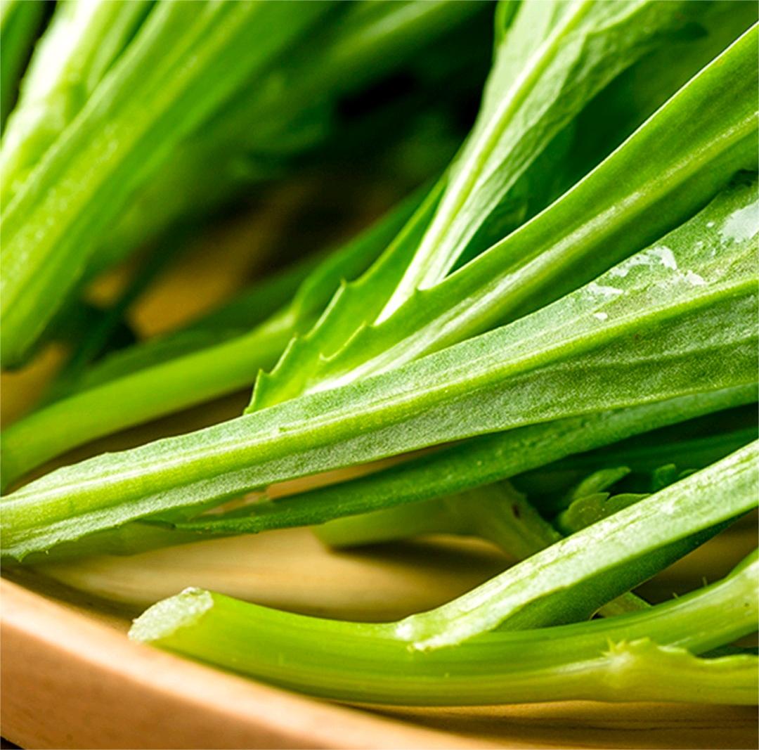 上海新鲜时令蔬菜南汇大叶蓬蒿菜圆叶茼蒿清炒凉拌火锅涮菜打边炉 - 图2