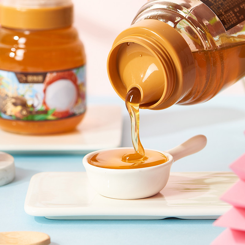 颐寿园 荔枝蜂蜜480g/瓶 厂家直发