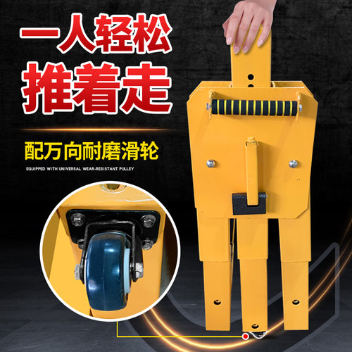 光合三叉货车锁车轮锁大车锁汽车锁加厚防盗防撬防强启卡车渣土车 - 图2