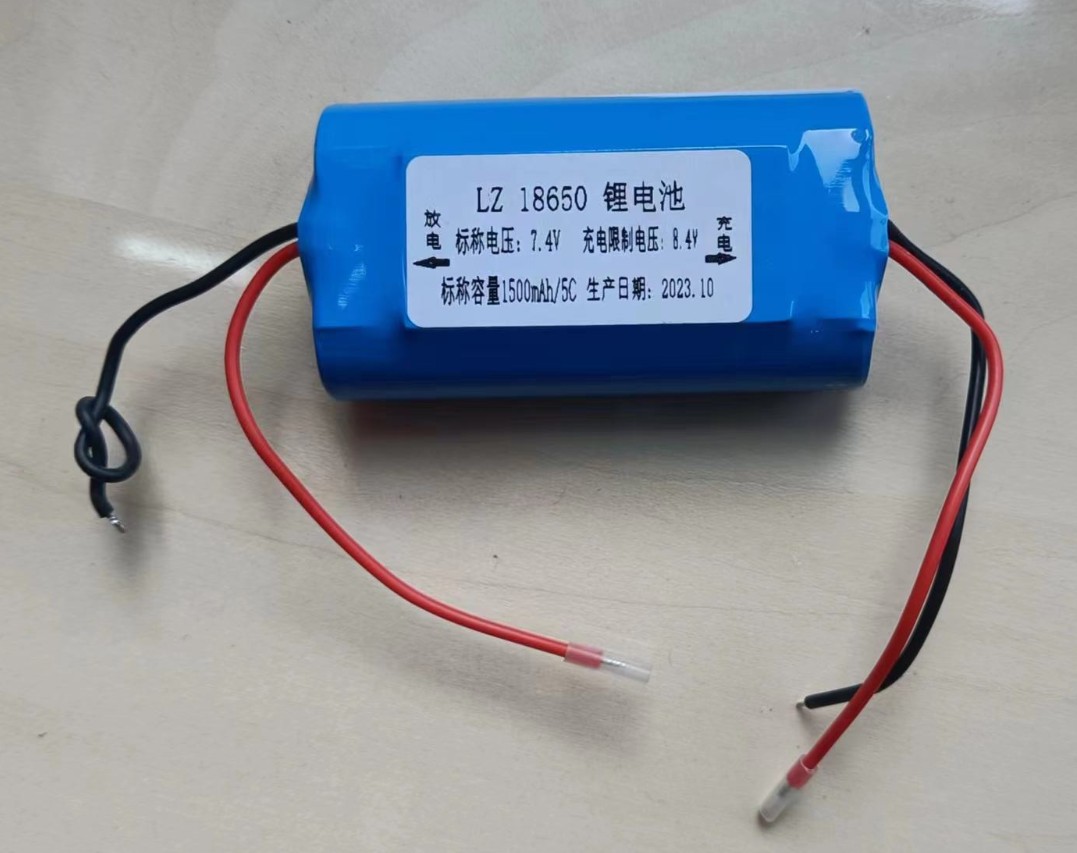 手持无线车载吸尘器、打气泵18650锂电池7.4V/2000mAh 5C动力电池 - 图2