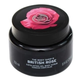 Питательный мягкий отшелушивающий скраб для тела с розой в составе, 250 мл