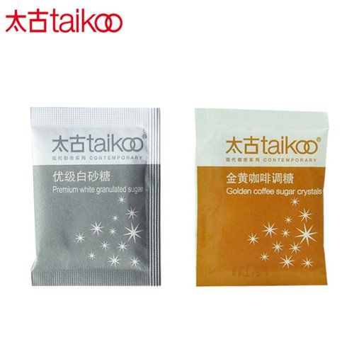 太古糖金黄糖包咖啡奶茶调糖伴侣独立包装精制白砂糖5g*100包 - 图3