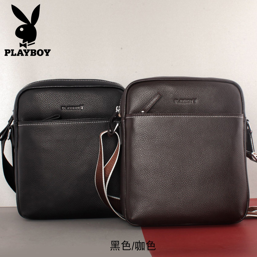 花花公子单肩商务男士包包斜挎包 花花公子恒信男士包袋
