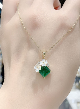 其他铜钛钢十字链女气质百搭项链