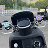 Electric car stroller hook lock storage device