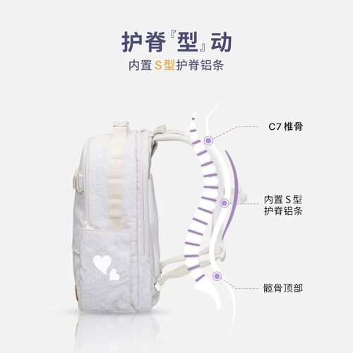 挪威gmt书包初中女生中学生高中男女孩超轻大容量护脊减负双肩包 - 图0
