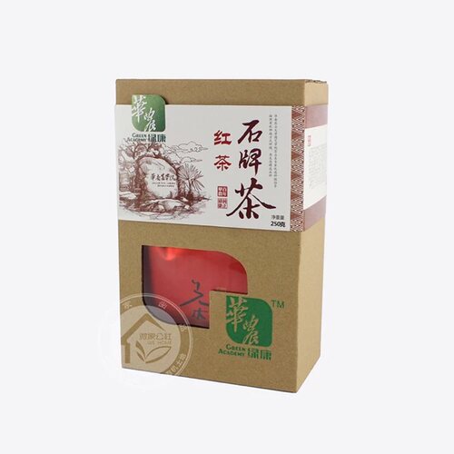 华农特产华农绿康石牌茶礼盒装高端红茶250g礼盒装 - 图3