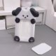 Korean version of the little black cat card cover PVC can hold hard card cover