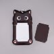 Korean version of the little black cat card cover PVC can hold hard card cover