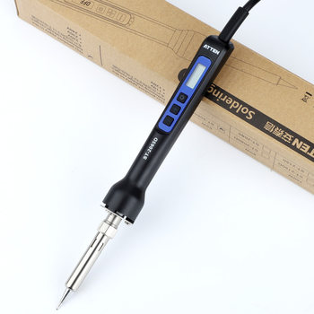 Antaixin ປັບອຸນຫະພູມຄົງທີ່ອຸນຫະພູມດິຈິຕອນສະແດງທາດເຫຼັກ soldering ໄຟຟ້າ Portable ພະລັງງານສູງ 150W 80 ວັດສ້ອມແປງການເຊື່ອມໂລຫະ soldering