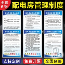 Distribution room safety management system Distribution room fire control operation procedure fire emergency treatment plan