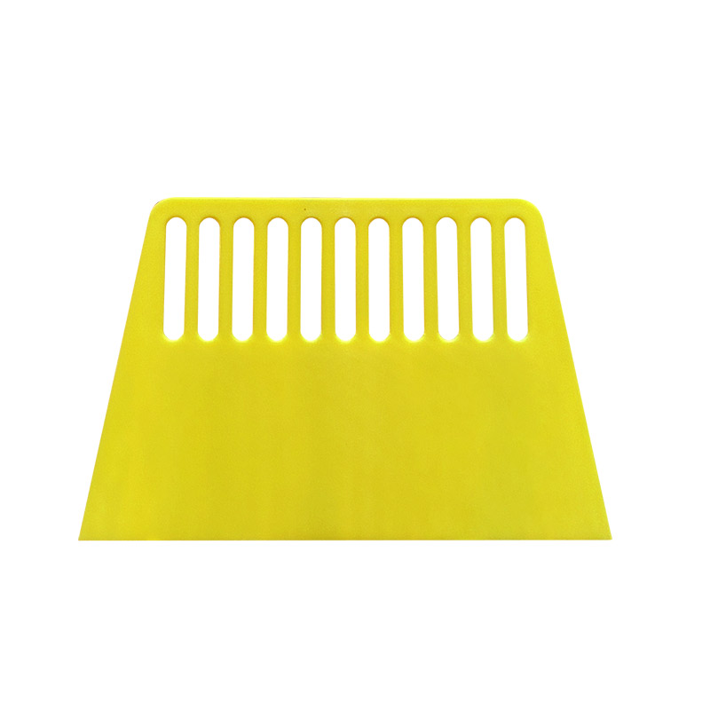 欣晴工具塑料刮板粘壁纸刮腻子贴膜装修美缝薄有韧性暖黄色17.8cm - 图3