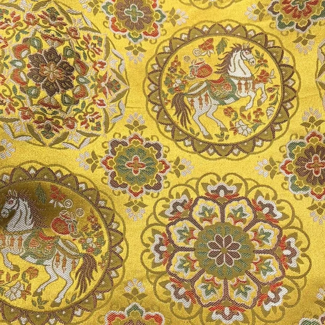 新中式国风仿宋锦提花面料织金加厚马甲旗袍抱枕上袄唐装服装布料,淘宝优惠券,粉丝福利购,淘宝优惠卷