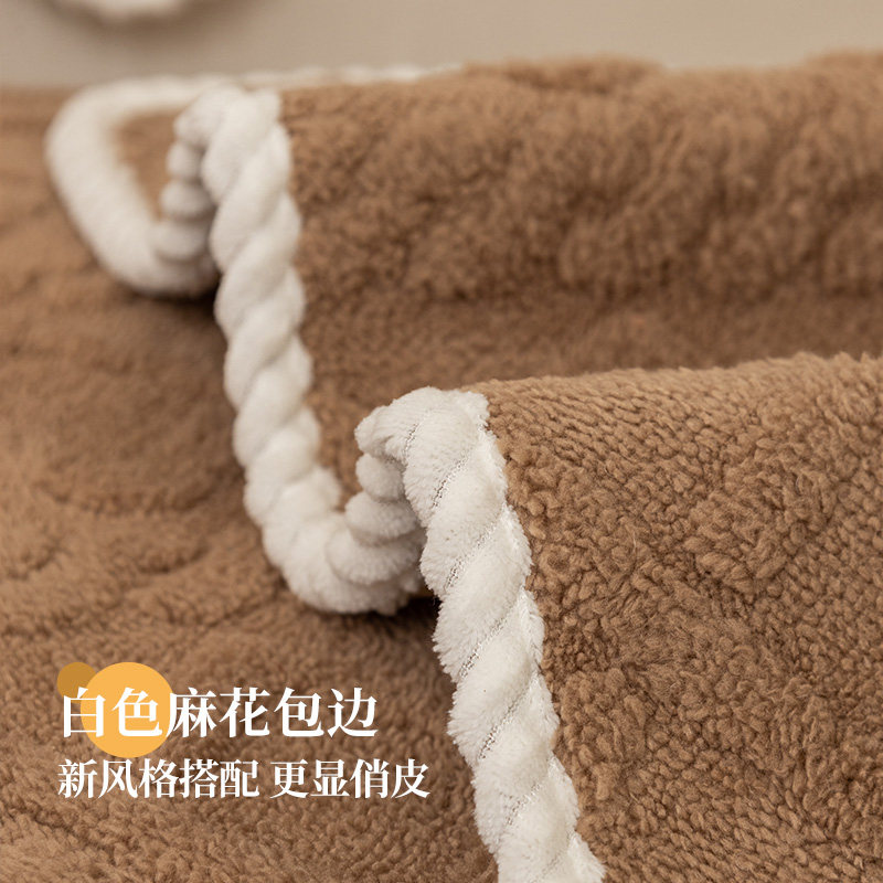 撸猫感简约沙发垫四季罩毛绒加厚 锦绣安娜沙发垫