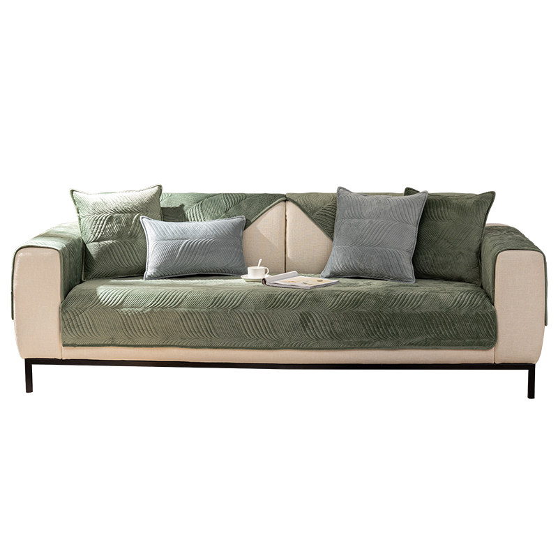 北欧沙发垫四季简约冬季防滑靠背巾 锦绣安娜沙发垫