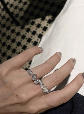 高级感开口戒指轻奢ins女