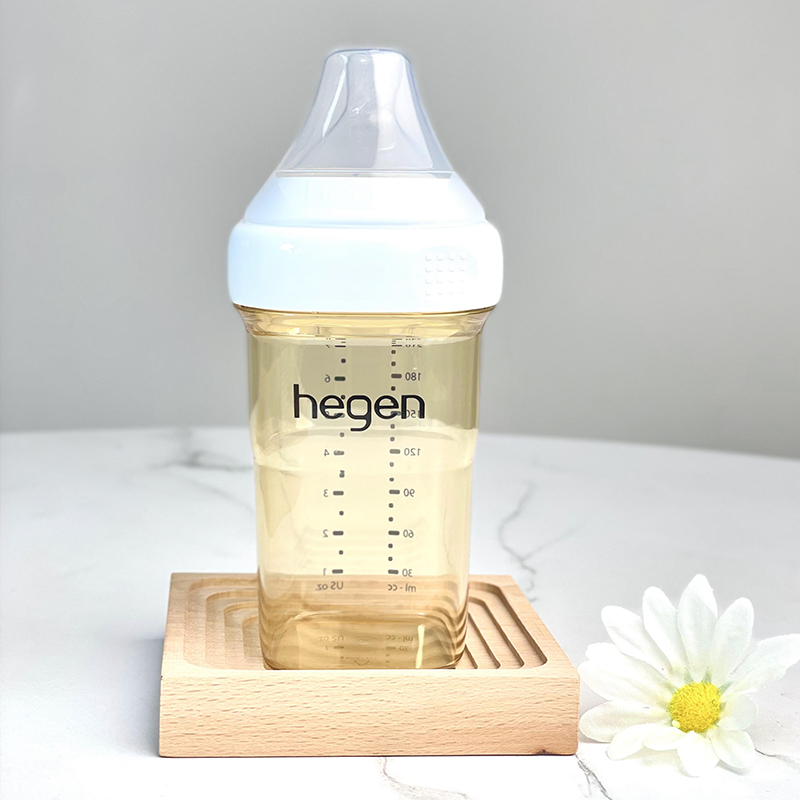 新加坡hegen奶瓶330ml240ml耐摔防胀气奶嘴宽口径水杯ppsu