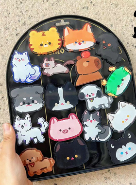 原创宠物可爱猫猫狗狗冰箱贴