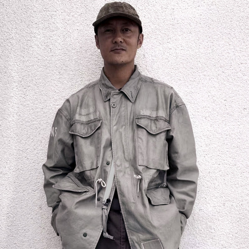 MADNESS余文乐新款复古工装上衣夹克男宽松多口袋做旧军绿色外套,淘宝优惠券,粉丝福利购,淘宝优惠卷