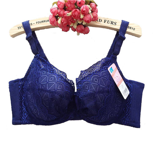 大码文胸胖mm聚拢薄款全罩杯女士内衣B杯C杯D杯E杯F杯大显小胸罩 - 图3