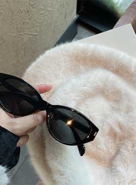 韩版2025新款猫眼复古太阳镜