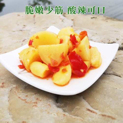 来凤凤头姜 恩施土特产凤头牌来凤姜酸辣老坛腌制新鲜嫩姜3斤坛装 - 图1