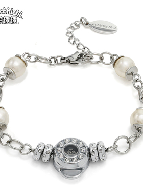 monchhichi萌趣趣森系学生圆环