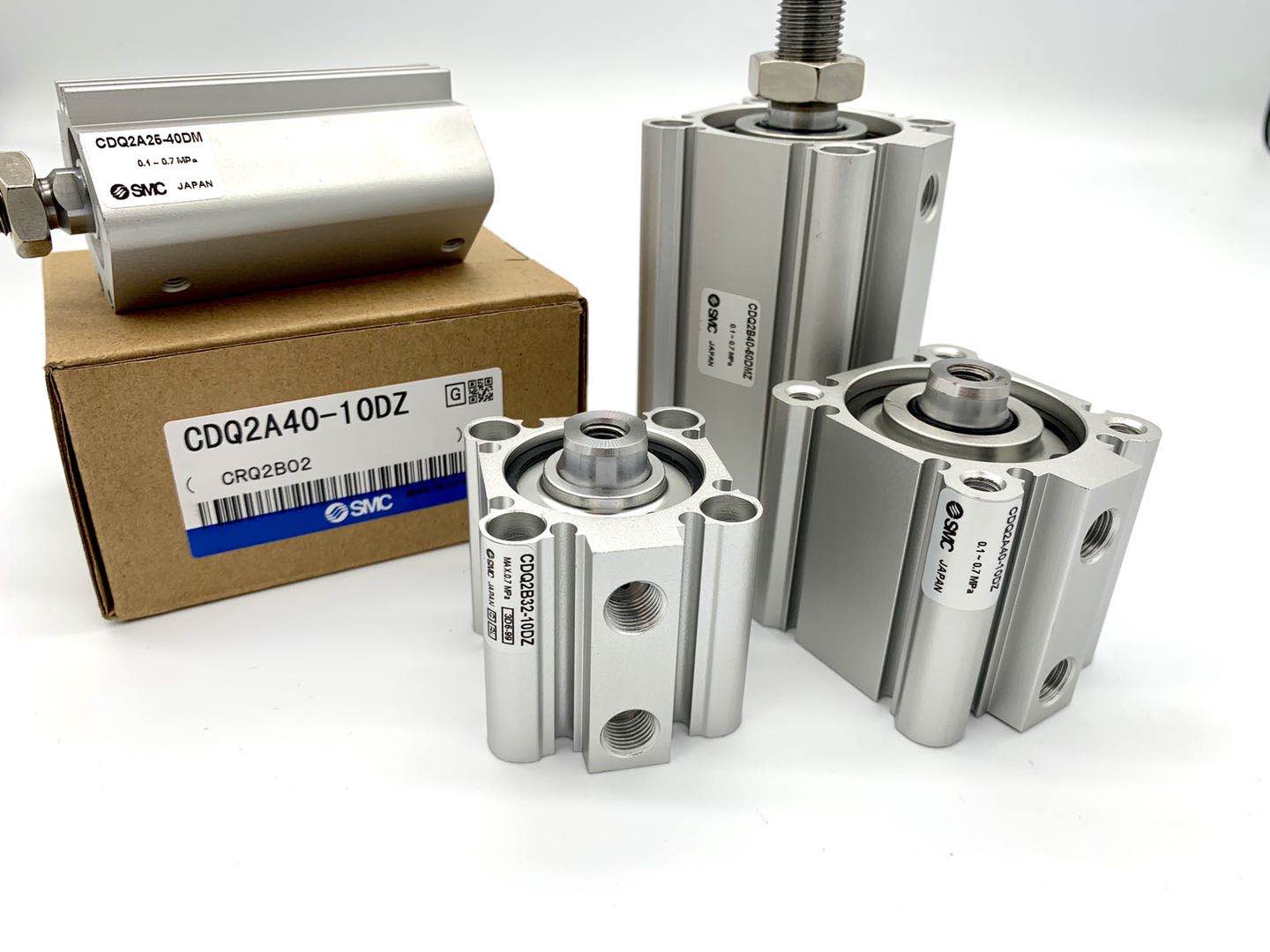 SMC薄型气缸带磁CDQ2A12/16/20/25/32//40/50/63/80/100/125DZM - 图2