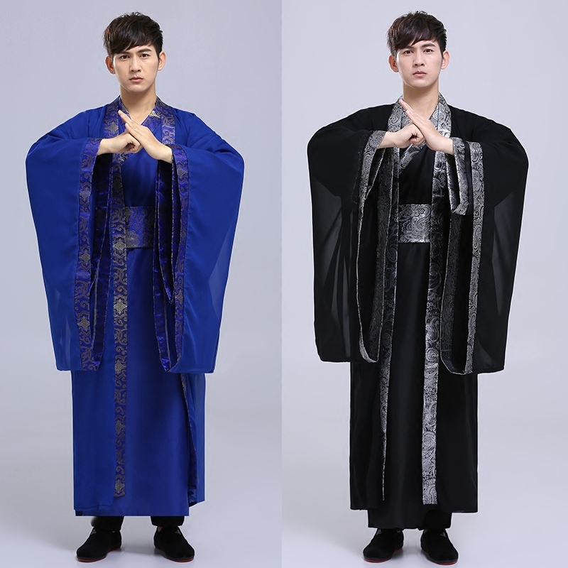 水晶伊人十七坊服饰旗舰店毕业班拍照古代汉服男女同款古装服装书生影视唐装女装大侠客演出0