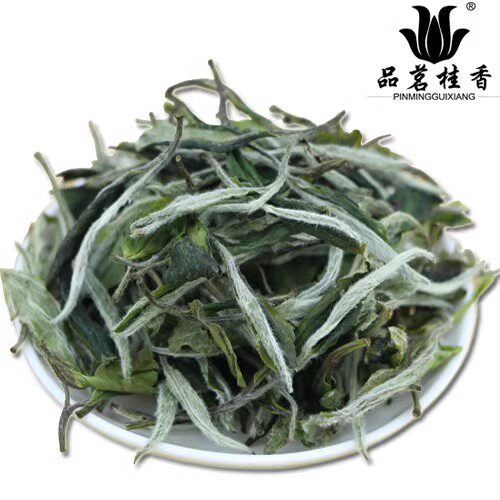 品茗桂香 高山白茶福鼎大白茶正宗明前陈年白牡丹2022袋装1000克 - 图1