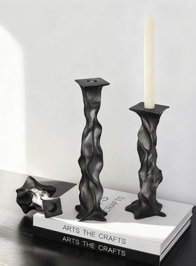 中古风样板间酒店茶几餐厅摆件