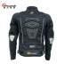 Cưỡi Tribe Titanium Motorcycle Jersey Mùa hè Hiệp sĩ thoáng khí Phù hợp với xe máy nam Quần áo chống vỡ - Xe máy Rider thiết bị