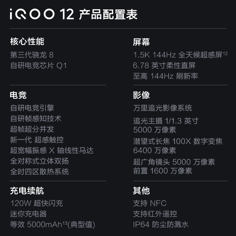 vivo iQOO 12手机iqoo12旗舰vivoiqoo12官方iqoo12pro店iqoo12s爱酷iqoo11 iqoo11s iq12 iqqo iq00 iooq iq - 图1