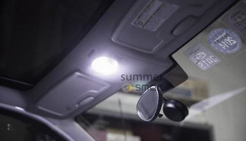 适用于09-14款Smart汽车 内饰改装配件 9贴片原装位车内LED阅读灯 - 图0