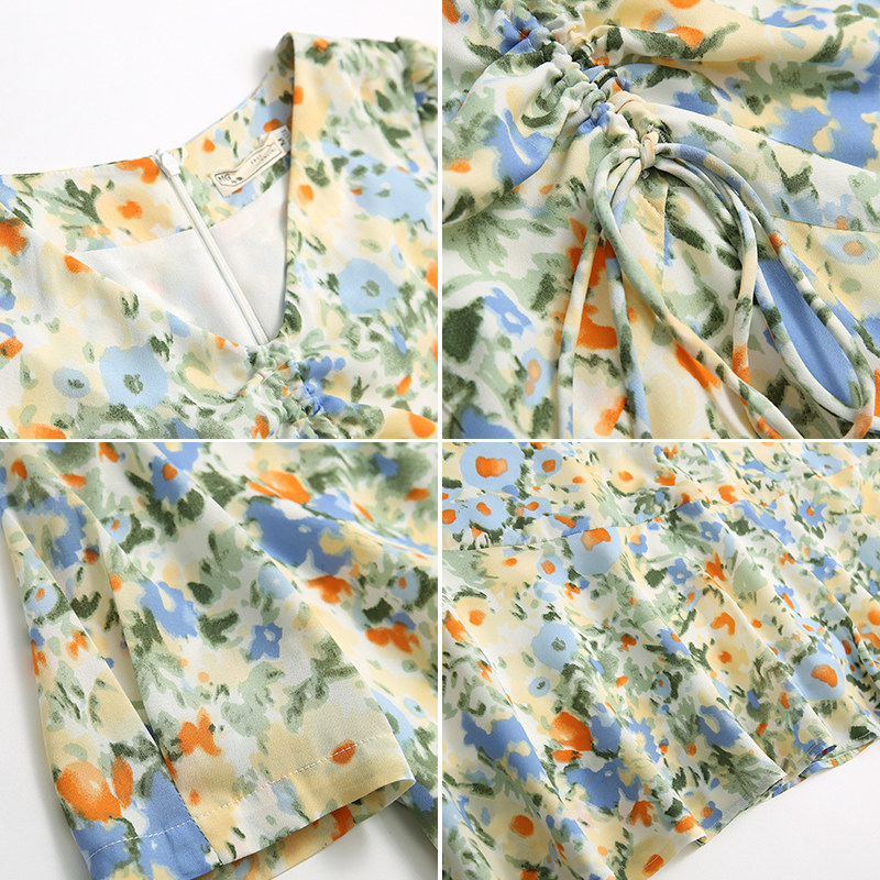 毛菇小象小个子女夏2020新款显瘦 毛菇小象连衣裙