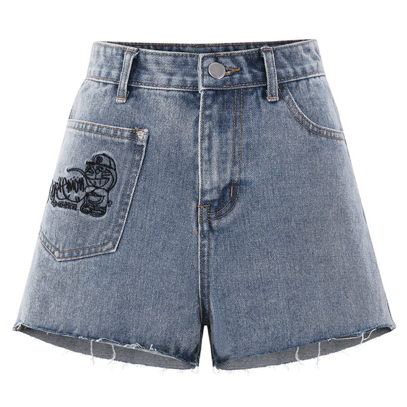  毛菇小象牛仔裤