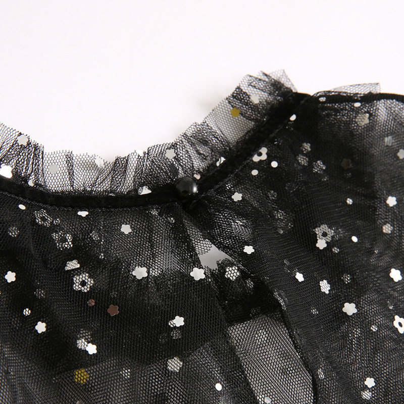 毛菇小象甜美少女网纱女2020连衣裙 毛菇小象连衣裙