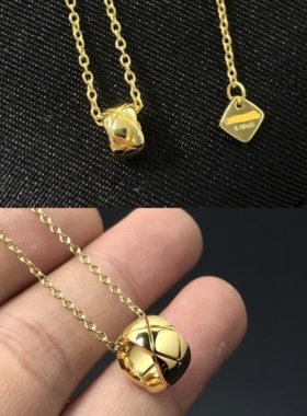 金珍妮jennie同款项链女轻奢锁骨链明星气质高端吊坠两件套脖配饰