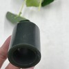 Xinjiang Hotan jade sapphire Qiemo tall tube ring ring ring mouth 21 ring scraps ring ring free shipping t