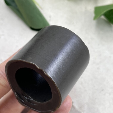 新疆和田玉糖玉红糖扳指边角料圈口21戒指圆圈毛料下脚料包邮t