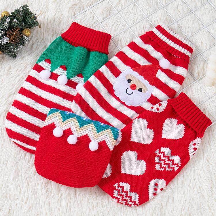 秋冬保暖狗狗圣诞毛衣小猫咪宠物狗狗衣服过新年服装泰迪比熊春节,淘宝优惠券,粉丝福利购,淘宝优惠卷