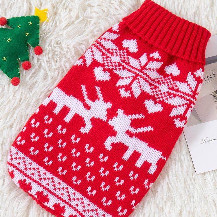 秋冬保暖狗狗圣诞毛衣小猫咪宠物狗狗衣服过新年服装泰迪比熊春节,淘宝优惠券,粉丝福利购,淘宝优惠卷