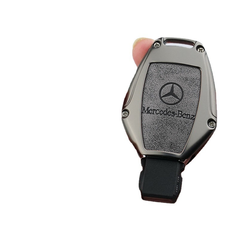 适用奔驰e300l钥匙套v260 c200l glk300车老款glc壳扣gla200男 - 图2