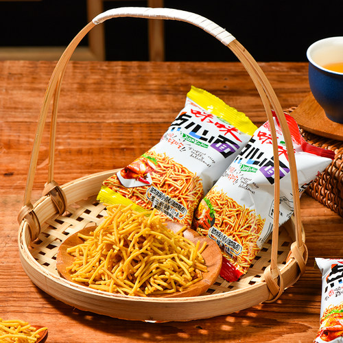 爱尚咪咪虾条点心面200g零食干脆面小吃休闲食品学生怀旧解馋MS - 图1