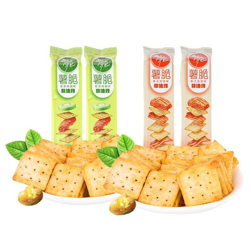 洽洽喀吱脆薯脆35g*12/15条混合口味随机发 非油炸网红零食【BY】