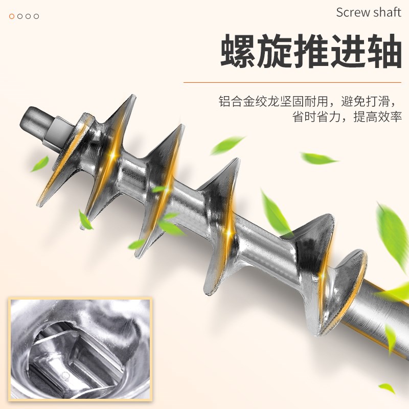 灌肠机器家用手动绞肉机手摇自制装香肠机灌腊肠肠衣碎菜的工具